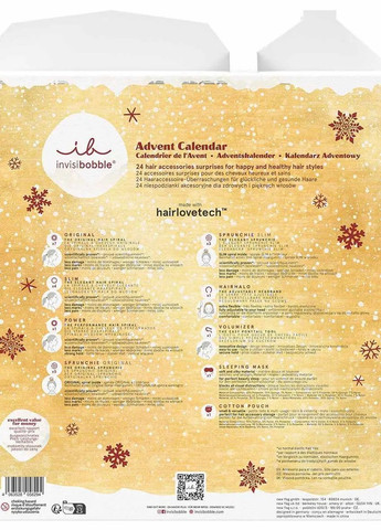 Адвент-календар Coming Home for Christmas Invisibobble (270368696)