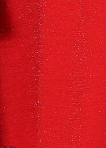 Красное вечернее вечернее платье блестящее с разрезом Liton однотонное