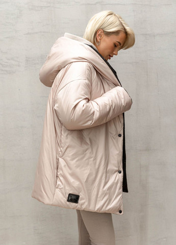Бежевая зимняя куртка ST-Seventeen