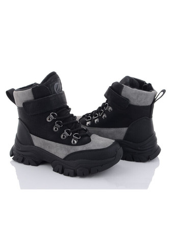 Черные повседневные зимние зимние ботинки Clibee