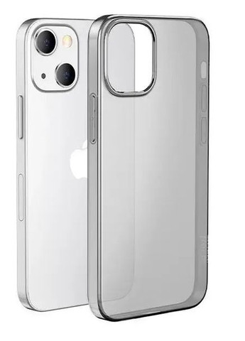 Чехол Light Series для iPhone 14 Прозрачно-черный Hoco (270830286)
