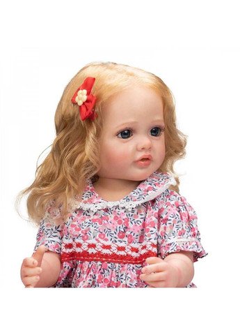 Силиконовая коллекционная кукла Девочка Лили Полностью Анатомическая 55 см Reborn Doll (270829980)