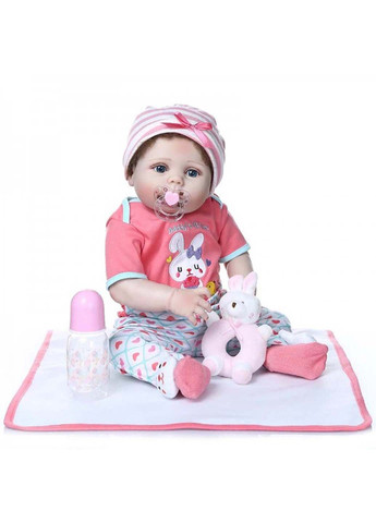 Силіконова колекційна лялька дівчинка Нана вінілова лялька 55 см Reborn Doll (270829983)
