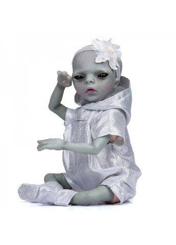 Силиконовая коллекционная кукла Инопланетянин Девочка Миральдина 35 См Reborn Doll (270829981)