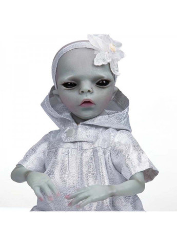 Силиконовая коллекционная кукла Инопланетянин Девочка Миральдина 35 См Reborn Doll (270829981)