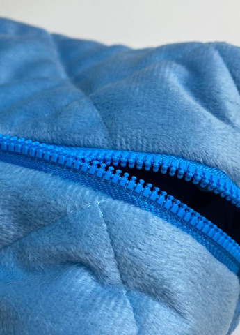 Плюшевая косметичка голубая No Brand (270846044)