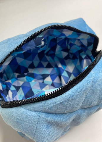 Плюшевая косметичка голубая No Brand (270846044)