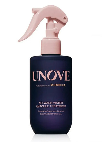 Незмивний спрей-догляд для захисту і відновлення пошкодженого волосся UNOVE 200мл Dr.Forhair (270846074)
