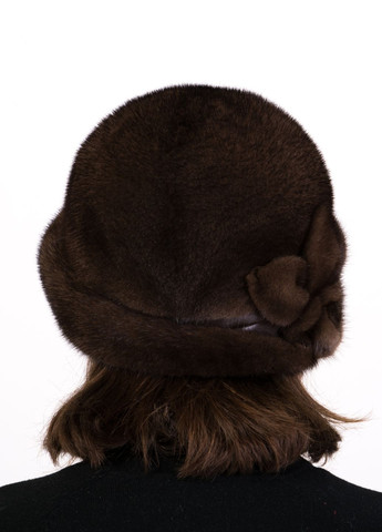 Жіночий модний зимовий норковий капелюх Меховой Стиль роза (270830266)