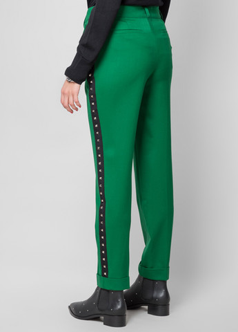 Зеленые кэжуал демисезонные брюки Parosh