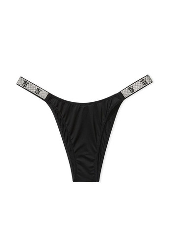 Трусики зі стразами на поясі анаграма VS Victoria's Secret shine strap brazilian panty (270828753)