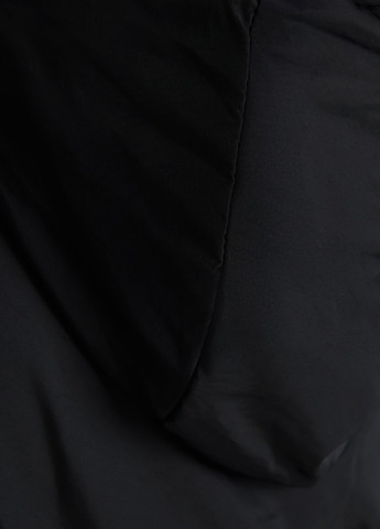 Чорна демісезонна куртка Bershka