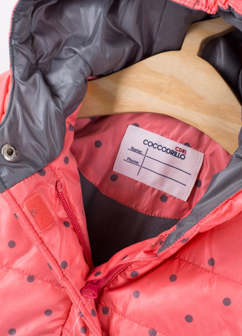 Красная демисезонная куртка Coccodrillo