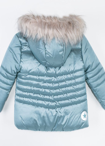 Бірюзова зимня куртка Coccodrillo