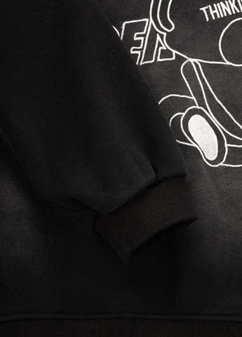 XZKAMI свитшот с принтом для мальчика 23830 110 см черный (2000990106872w) shop (2000990106872) черный повседневный