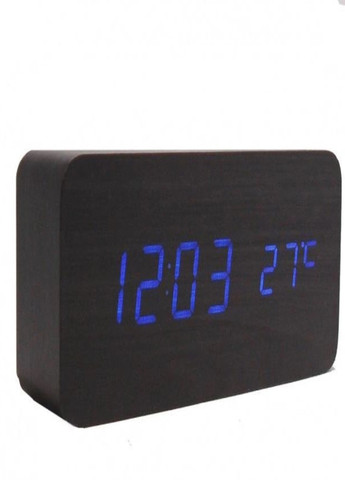 Годинник електронний з термометром -862 з синім циферблатом VST (270856138)