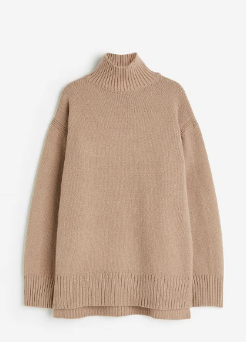 Темно-бежевий демісезонний светр H&M