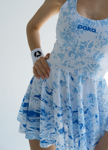 Комбинированное комплект женский, спортивный lavina от (платье, велосипедки, носки и напульсники) Paka
