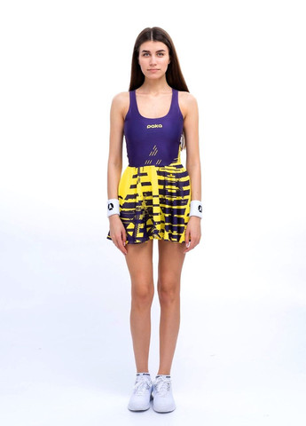 Комбинированное комплект женский, спортивный illumination от (платье, велосипедки, носки и напульсники) Paka