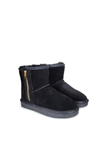 Классические угги замша черные с молнией,,607-8 чернзамш,36 Fashion (271126462)