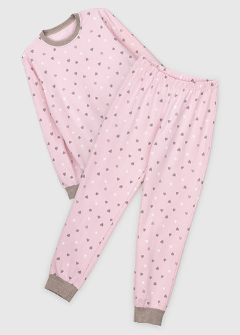 Розовая всесезон пижама Ellen