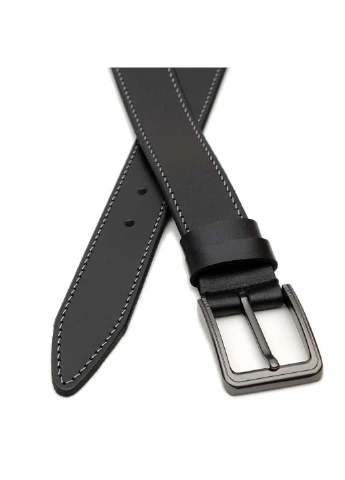 Ремінь чоловічий шкіряний 125х3,5 JZ (271040592)