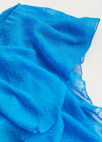 Синя повсякденний сукня H&M однотонна