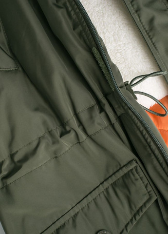 Оливковая (хаки) зимняя куртка Coccodrillo