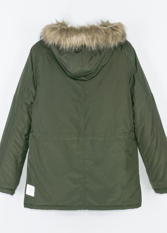 Оливковая (хаки) зимняя куртка Coccodrillo