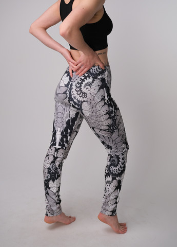 Легінси VOBT63518 black/white Середня талія Oroblu BUTTERFLY (271044165)