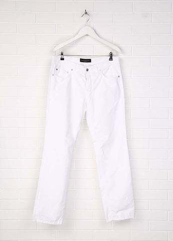 Белые регюлар фит джинсы BD-9-001 Baldessarini