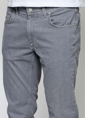Серые регюлар фит джинсы P-4-036 Pioneer