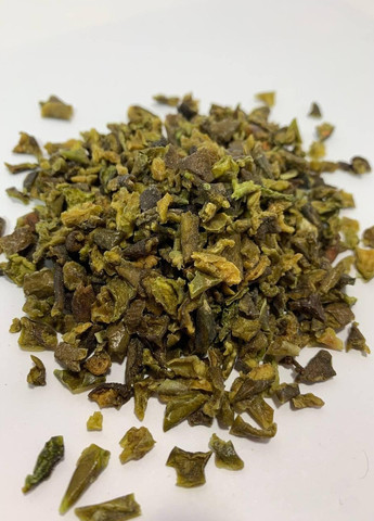 Паприка зелена великі шматочки 50 грам No Brand (271123936)