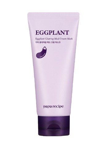 Очищающая маска с экстрактом баклажана Eggplant Clearing Mud Cream Mask 100 ml Papa Recipe (271399941)