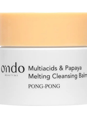 Бальзам для зняття макіяжу Multi Acids & Papaya Melting Cleansing Balm, 100 мл Ondo Beauty 36.5 (271399931)