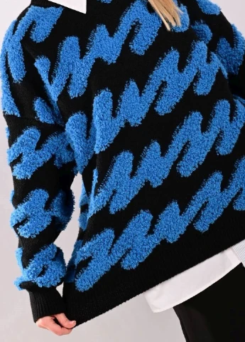 Синій демісезонний светр No Brand