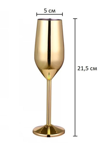 Набір келихів для шампанського трубочки для охолодження на двох REMY-DECOR (271416330)
