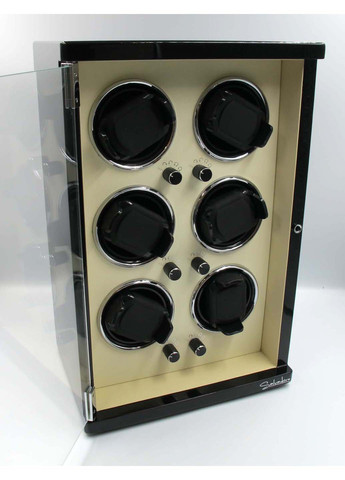 Шкатулка для підзаводу 6 годинників SL/3060-BRW 6X6 24,5х18х41,5 Salvadore (271395521)