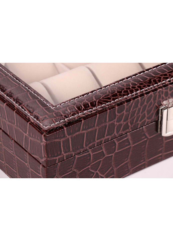 Шкатулка для зберігання годинників 10PU.CROC.BR 25.5х20х8 Craft (271395158)