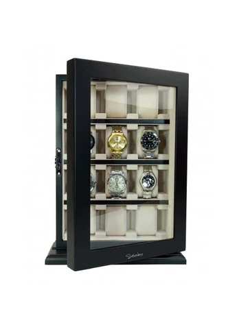 Шкатулка для хранения часов WB/1100/12.BL 25,8 х 9,9 х 36 Salvadore (271395497)