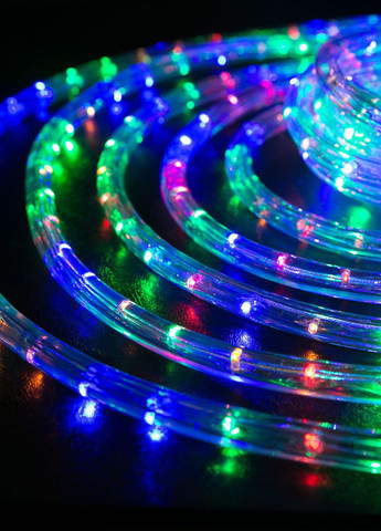 Уличная гирлянда неон лента-шланг бухта светодиодная МУЛЬТИ 8м каучук 8 режимов свечения Led (271527228)