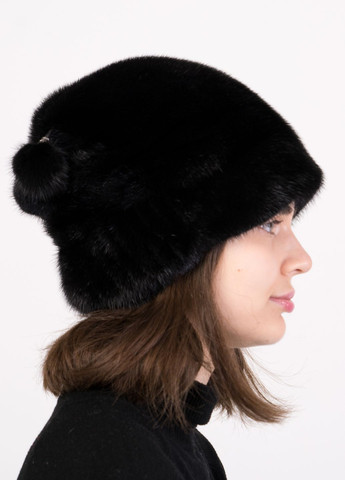 Женская роскошная норковая шапка кубанка Меховой Стиль кися (271530774)