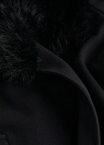 Черное демисезонное Пальто H&M