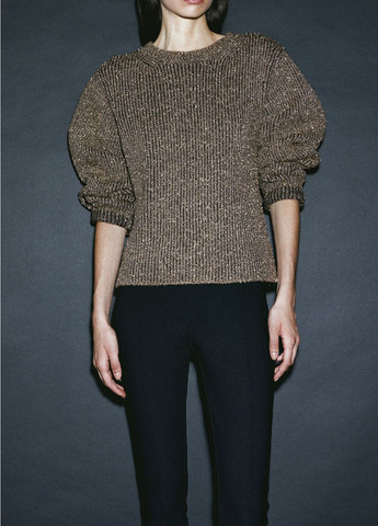 Золотий демісезонний светр H&M