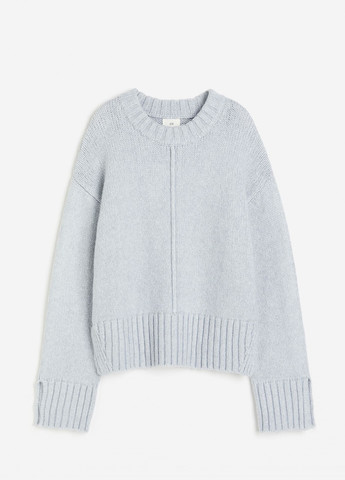 Сіро-голубий демісезонний светр H&M