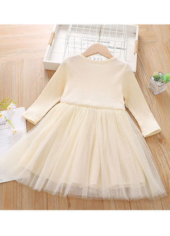 Молочное платье No Brand (271518955)