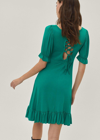 Зеленое платье Nasty Gal