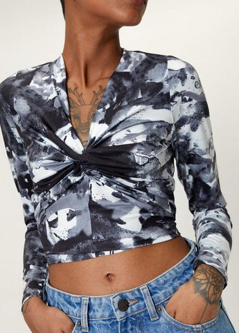 Серая блуза Nasty Gal