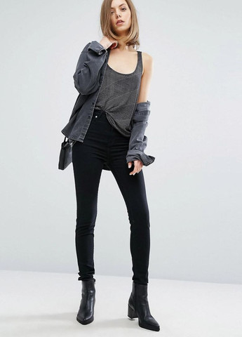 Чёрная блуза No Brand