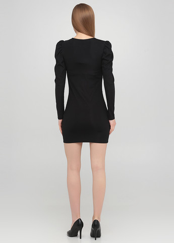 Чорна повсякденний сукня H&M однотонна